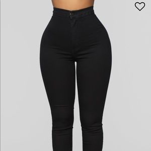Fashion Nova high waisted skinny jeans